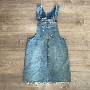 Denim Overall Dress